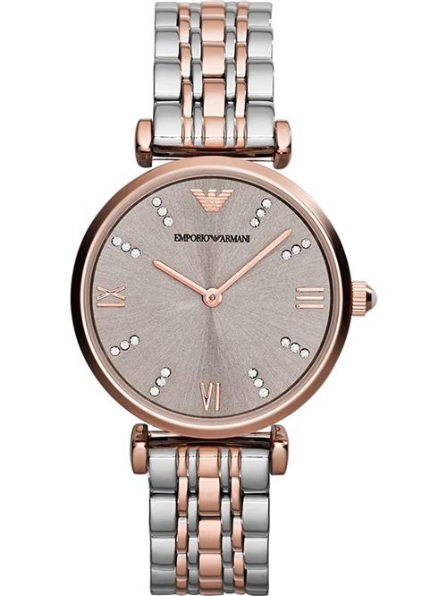 Emporio Armani Analogt ur 'AR1840'  rosa guld / sølv