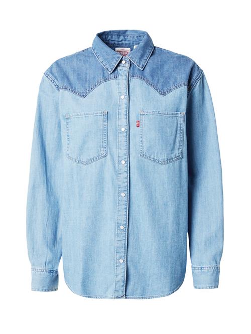 LEVI'S ® Bluse 'Teodora'  blue denim / lyseblå