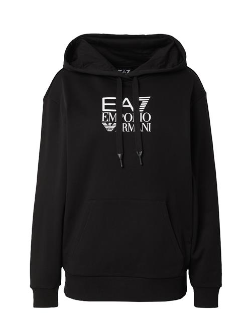 EA7 Emporio Armani Sweatshirt  sort / hvid