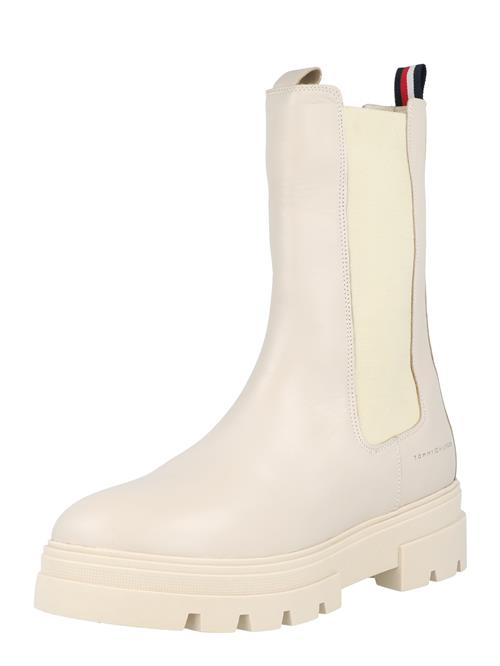 Se TOMMY HILFIGER Chelsea Boots  beige / navy / rød / hvid ved About You