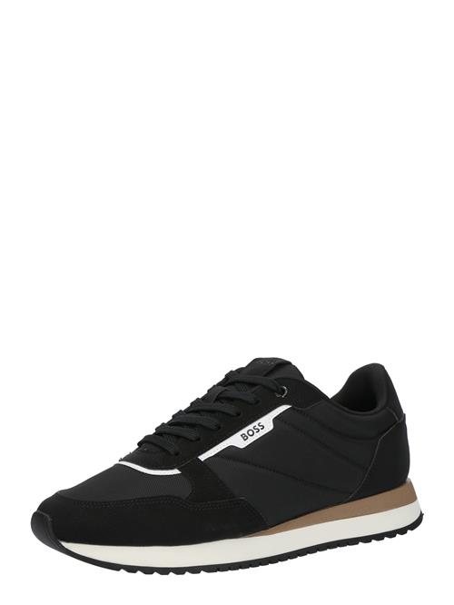 BOSS Sneaker low 'Kai Runn Nupny'  sort / hvid