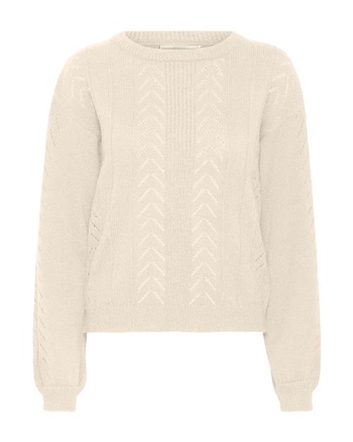 Cream Pullover 'Holiday'  beige-meleret