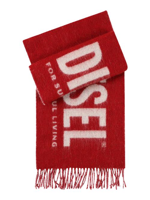 DIESEL Sjal 'S-KOTT'  beige / rød