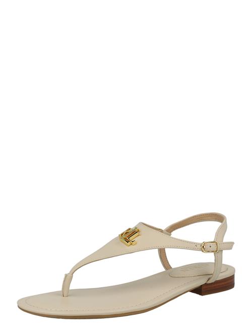 Lauren Ralph Lauren Klipklappere 'ELLINGTON'  creme / guld