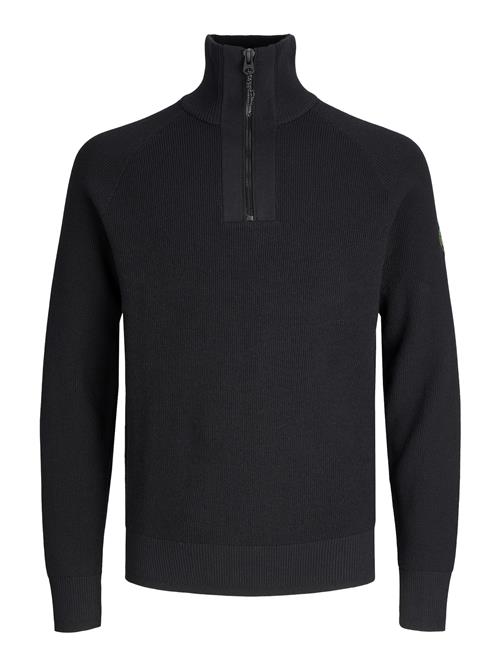 JACK & JONES Pullover 'Filo'  grøn / sort