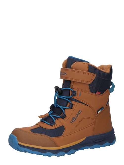 Se TROLLKIDS Snowboots 'Hafjell'  marin / karamel ved About You