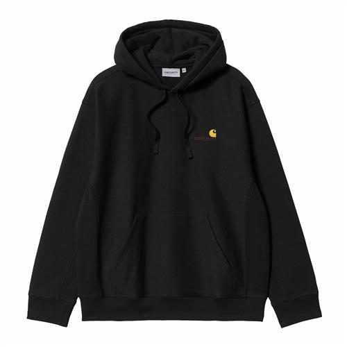 Carhartt WIP Sweatshirt 'American Script'  mørkegul / sort