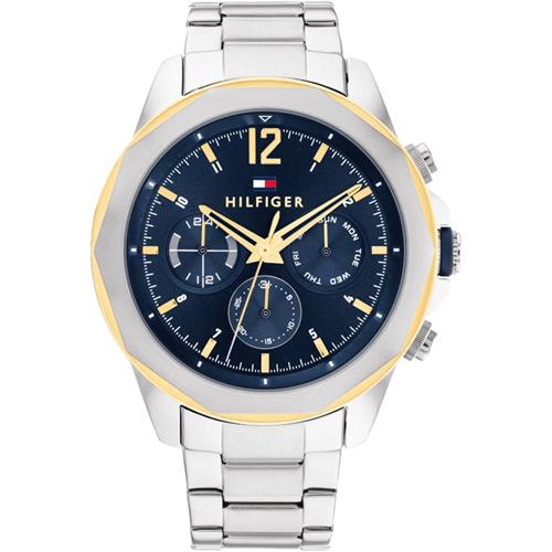 Se Tommy Hilfiger Acc - Lars 46mm Quartz urværk ved Kaufmann