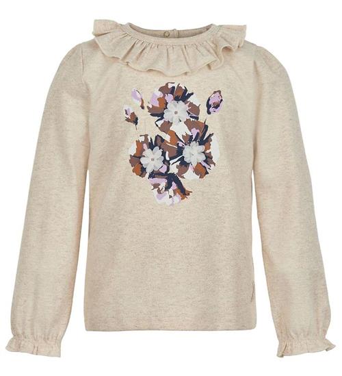 Se Minymo Bluse - Beige Melange ved KidsWorld