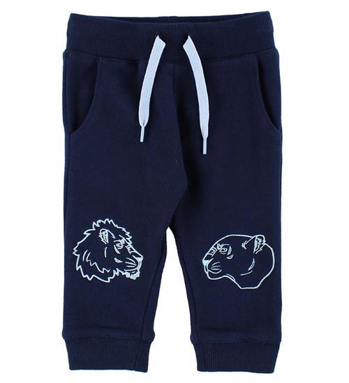 Kenzo Sweatpants - Navy m. Tiger