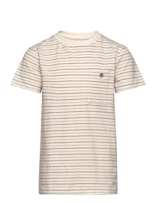 En Fant T-Shirt Ss Stripe En Fant Beige