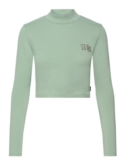 Mini Mock Neck Ls VANS Green