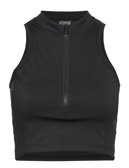 Sculpting Racer Front Zip Top Aim´n Black