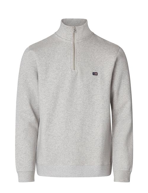 Lexington Clothing Terrance Organic Cotton Half-Zip Sweatshirt Lexington Clothing Grey