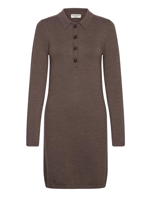 Bruun & Stengade Bs Rava Regular Fit Dress Bruun & Stengade Brown