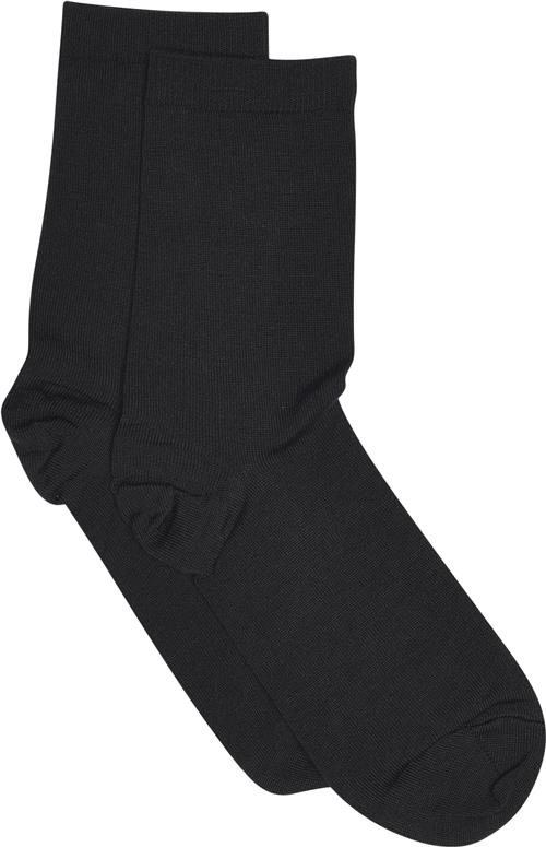 mpWoman Ankle Plain Wool/cotton Ankelstrømper Str 40/42 - Bomuld hos Magasin