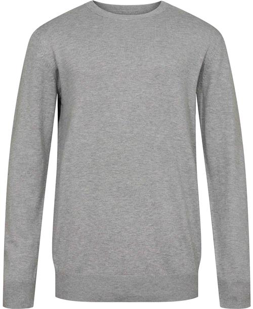 Se Magasin du Nord Collection Magasin Sander 1S Mand Light Grey Melange Sweaters Str L Viskose ved Magasin