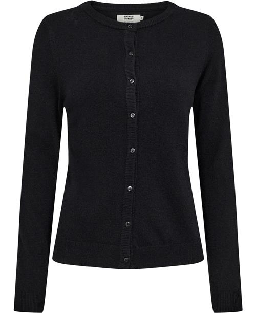 Se Magasin du Nord Collection Magasin Myrna 3 RWS Cardigan Lambswool Kvinde Black Cardigans Str S Uld ved Magasin