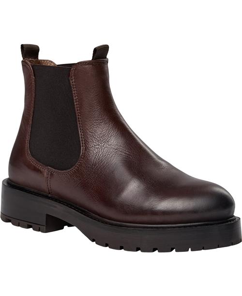 Se Pavement Marit Kvinde Brown Chelsea Boots Str 39 - Læder hos Magasin ved Magasin