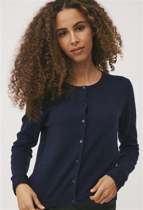 Magasin du Nord Collection Magasin Mabel 3 100 Cashmere Kvinde Navy Cardigans Str S Cashmere