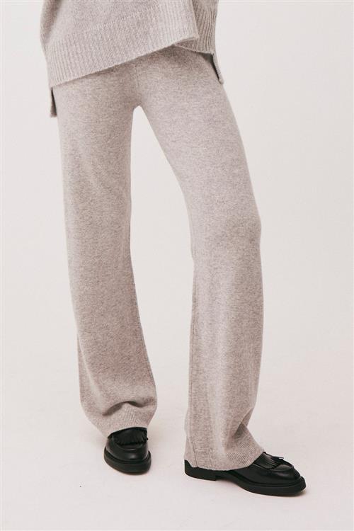 Magasin du Nord Collection Magasin Classic 8 100 Cashmere Kvinde Light Grey Melange Sweatpants Str XS Cashmere