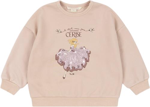 Se Konges Sløjd LOU Glitter Sweat Shirt OCS Str 5-6Y - S25036 Sweatshirts Bomuld hos Magasin ved Magasin