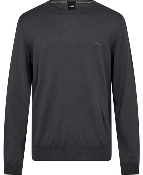 BOSS Bottol Mand Medium Grey Sweaters Str S - hos Magasin