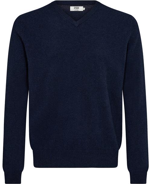 Magasin du Nord Collection Magasin Mads 1 100 Cashmere Mand Navy Sweaters Str XL Cashmere