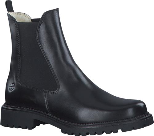 Tamaris 126427-41 Kvinde Sort Chelsea Boots Str 41 - hos Magasin