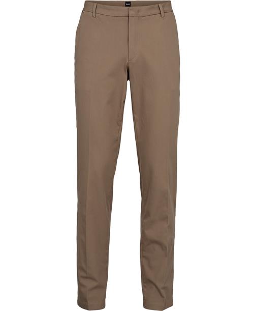 Se BOSS Kaito1_T Mand Open Beige Chinos Str 46 - hos Magasin ved Magasin