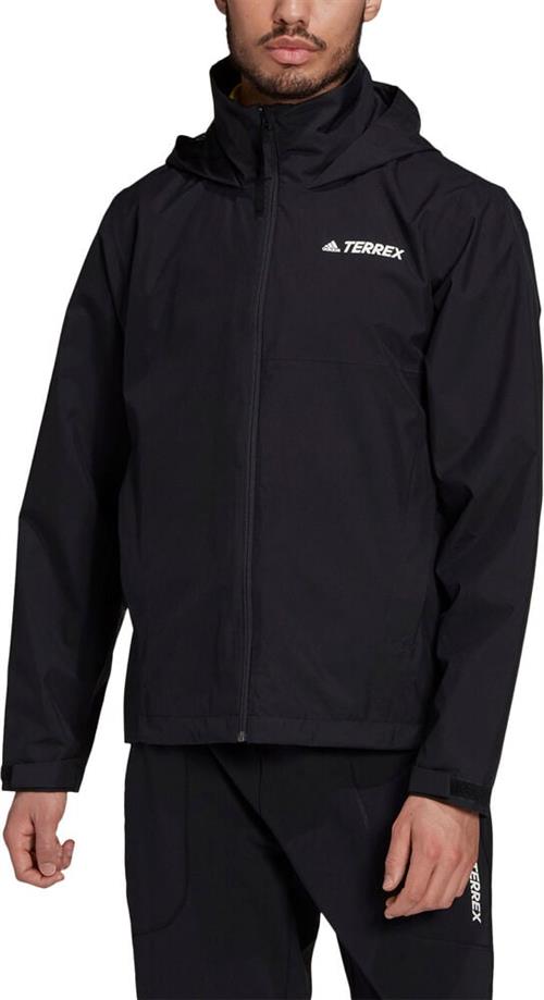 Se adidas Terrex Multi Rain.RDY Primegreen Twolayer Regnjakke M - Regntøj Polyester hos Magasin ved Magasin