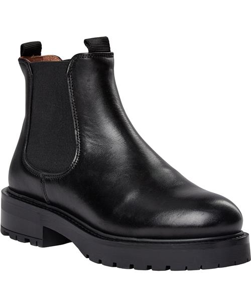 Se Pavement Marit Kvinde Black Chelsea Boots Str 40 - Læder hos Magasin ved Magasin