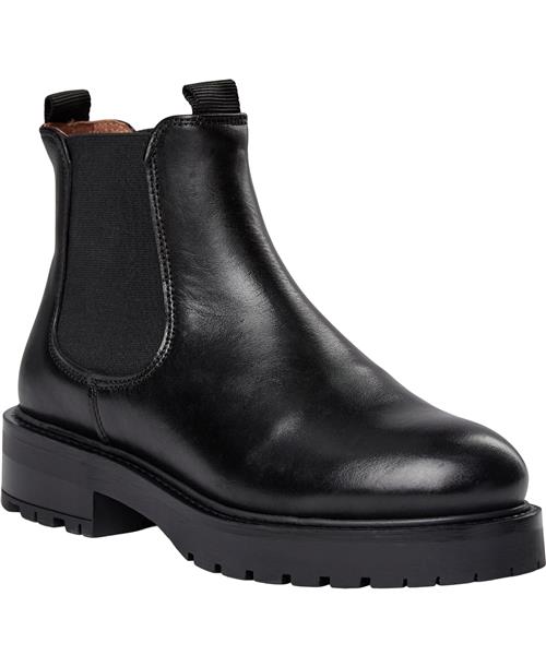 Se Pavement Marit Kvinde Black Chelsea Boots Str 38 - Læder hos Magasin ved Magasin