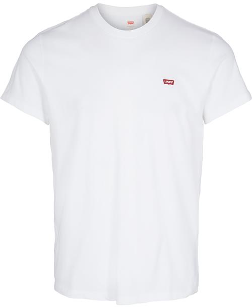 Se Levi's Ss Original hm tee Cotton + pa Mand Hvid Kortærmede T-shirts Str L - Bomuld hos Magasin ved Magasin