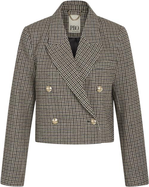 PBO ¤ Projecto Blazer ¤ Kvinde Check Blazere Str 40 - hos Magasin