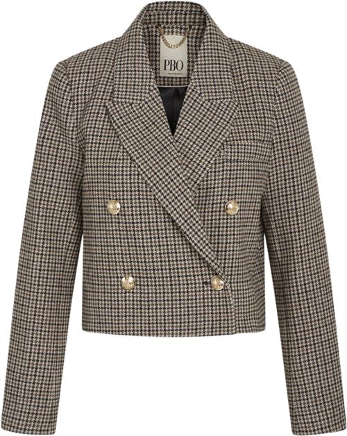 PBO ¤ Projecto Blazer ¤ Kvinde Check Blazere Str 38 - hos Magasin