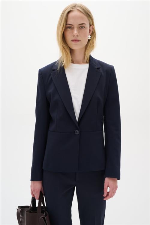 Se InWear Zella Blazer Kvinde Blå Blazere Str 44 - hos Magasin ved Magasin