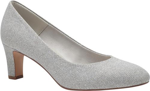 Tamaris 122418-41 Kvinde Silver Glam Pumps & Stiletter Str 40 - hos Magasin