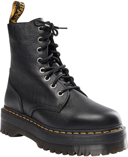 Se Dr. Martens Jadon III 8 EYE Boot Black Pisa Kvinde Black Snørestøvler Str 40 - hos Magasin ved Magasin