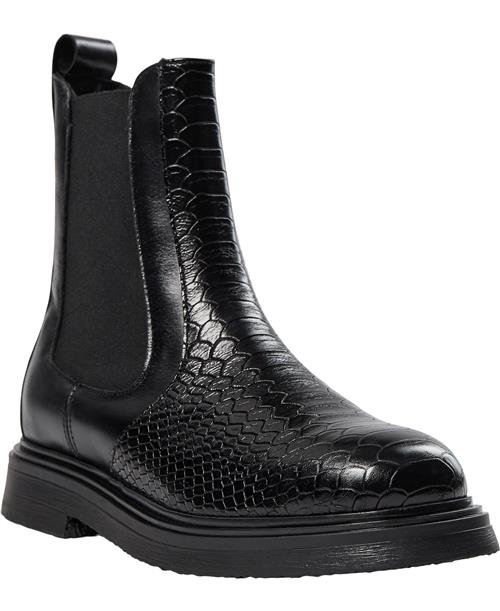 Pavement Emilie Kvinde Black Chelsea Boots Str 41 - Læder hos Magasin