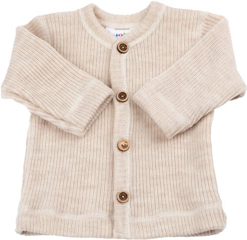 Joha Cardigan Str 1-2 år / 90 - Creme Cardigans Merino hos Magasin