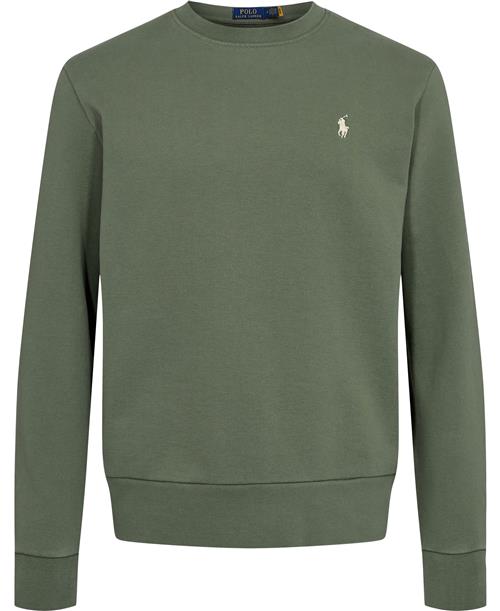 Polo Ralph Lauren Loopback Terrylsl-sws Mand Cargo Green Sweatshirts Str XL - Bomuld hos Magasin