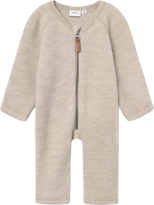 Se Name It Nbfwmino Wool BRU LS Suit Noos Str 68 - Pure Cashmere Køredragter Uld hos Magasin ved Magasin