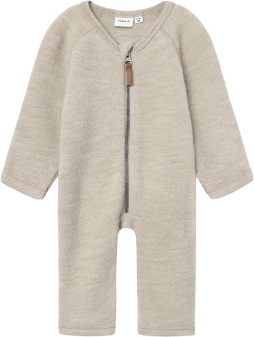 Name It Nbfwmino Wool BRU LS Suit Noos Str 80 - Pure Cashmere Køredragter Uld hos Magasin