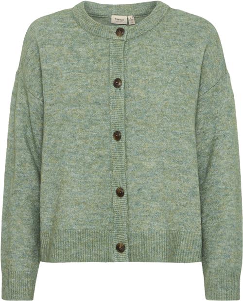 Fransa Frsanny CAR 3 Kvinde Laurel Wreath Melange Cardigans Regular Fit Str M - hos Magasin