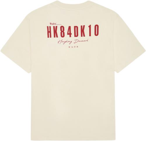 Se Woodbird Wbbaine 8410 Tee Mand Off White Kortærmede T-shirts Str S - hos Magasin ved Magasin