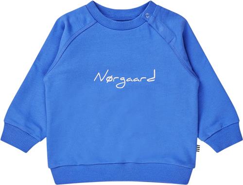 Se Mads Nørgaard - Copenhagen Soft Sweat Sirius Sweatshirt Str 4-6 mdr / 68 cm - Blå Sweatshirts hos Magasin ved Magasin