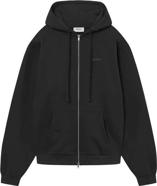 Se Bareen Boba Oversized ZIP Hoodie Mand Pirate Black Hoodies Str S - Bomuld hos Magasin ved Magasin