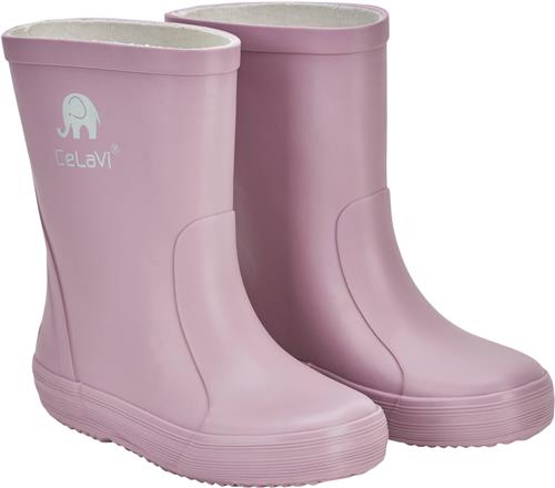 CeLaVi Basic Wellies Solid Mauve Shadow Gummistøvler Str 29 - hos Magasin