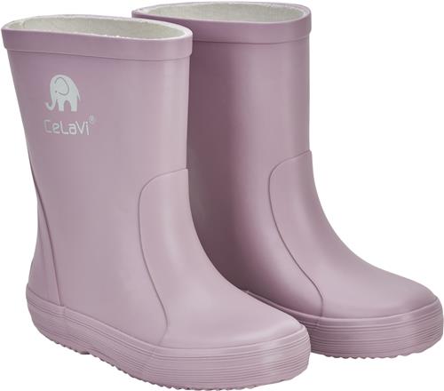 Se CeLaVi Basic Wellies Solid Mauve Shadow Gummistøvler Str 32 - hos Magasin ved Magasin